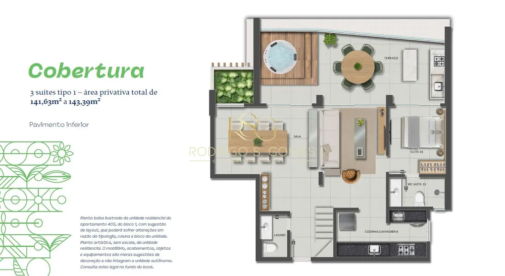 Apartamento, 2 quartos, 83 m² - Foto 3