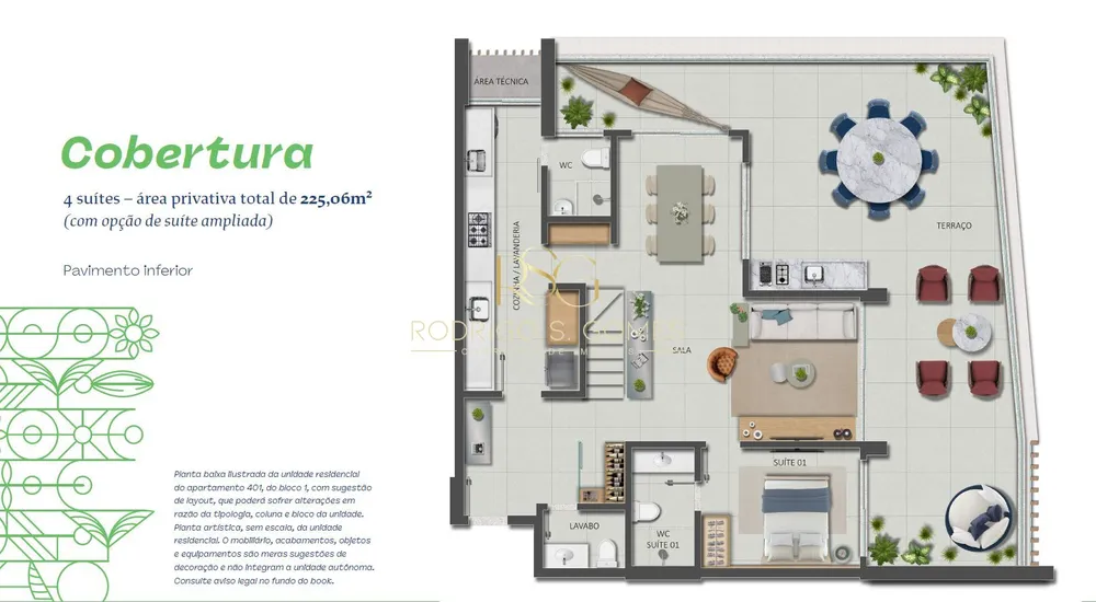Apartamento, 2 quartos, 83 m² - Foto 2
