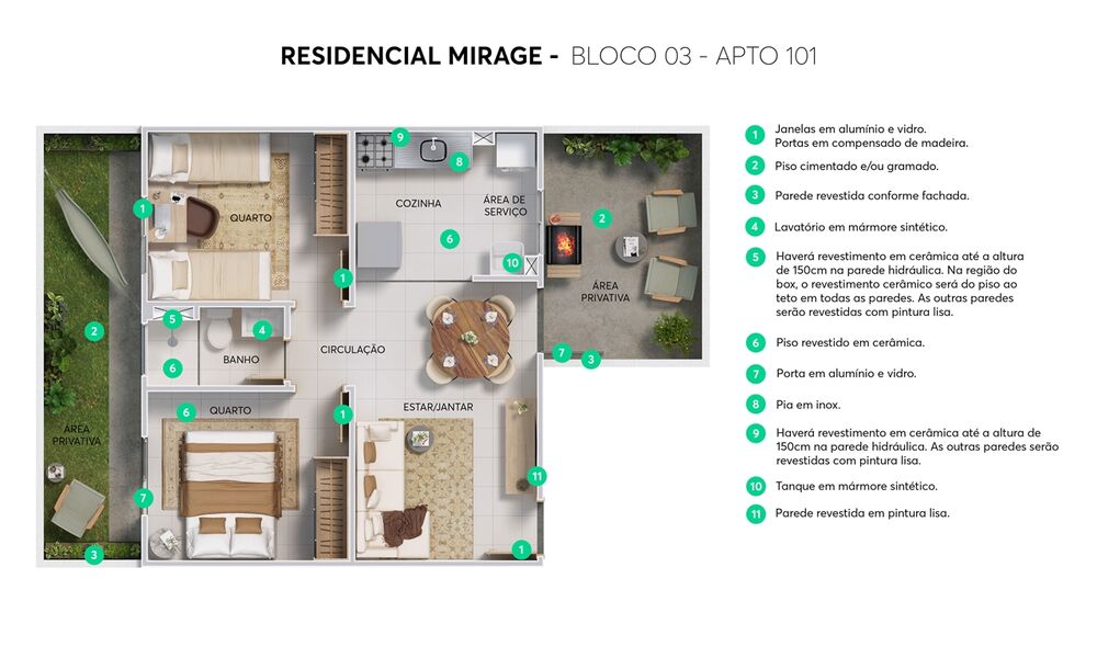 Apartamento à venda com 2 quartos, 42m² - Foto 13