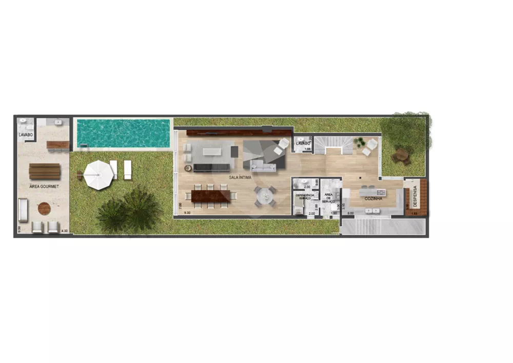 Casa, 4 quartos, 346 m² - Foto 2