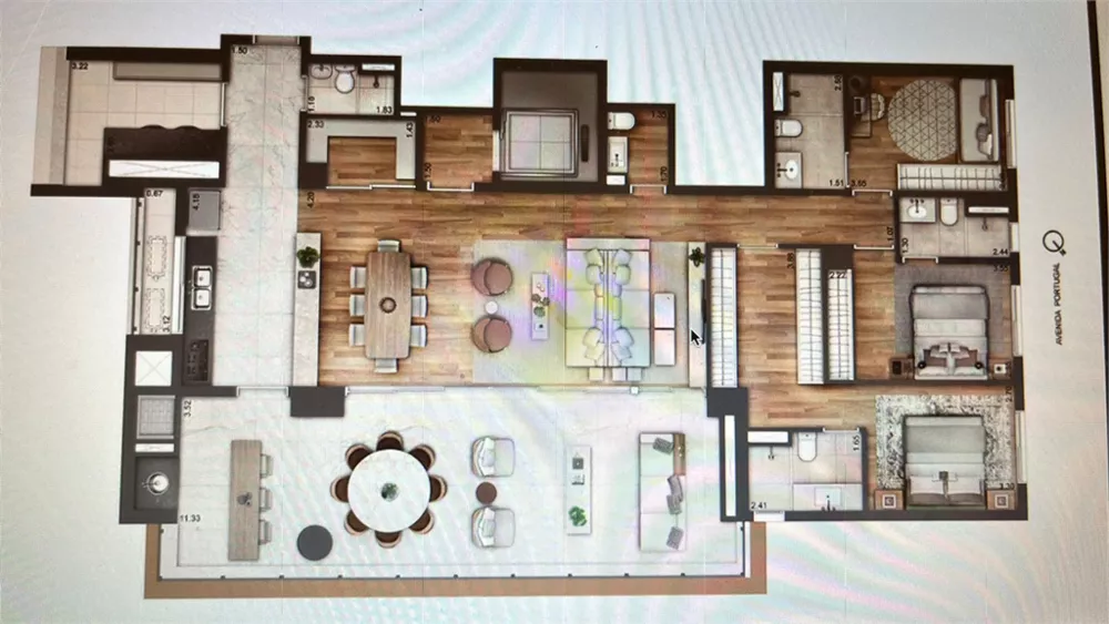 Apartamento, 4 quartos, 228 m² - Foto 2