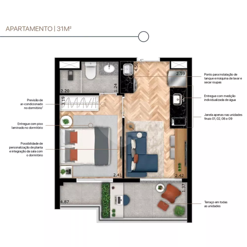 Loja-Salão, 31 m² - Foto 4