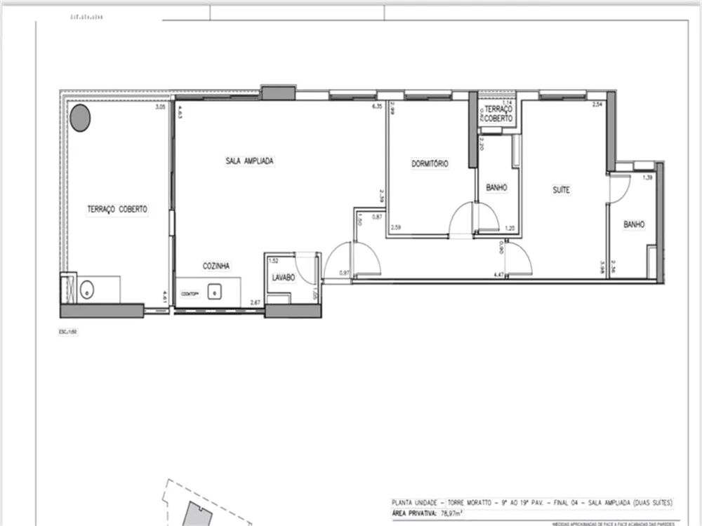 Apartamento, 2 quartos, 79 m² - Foto 2