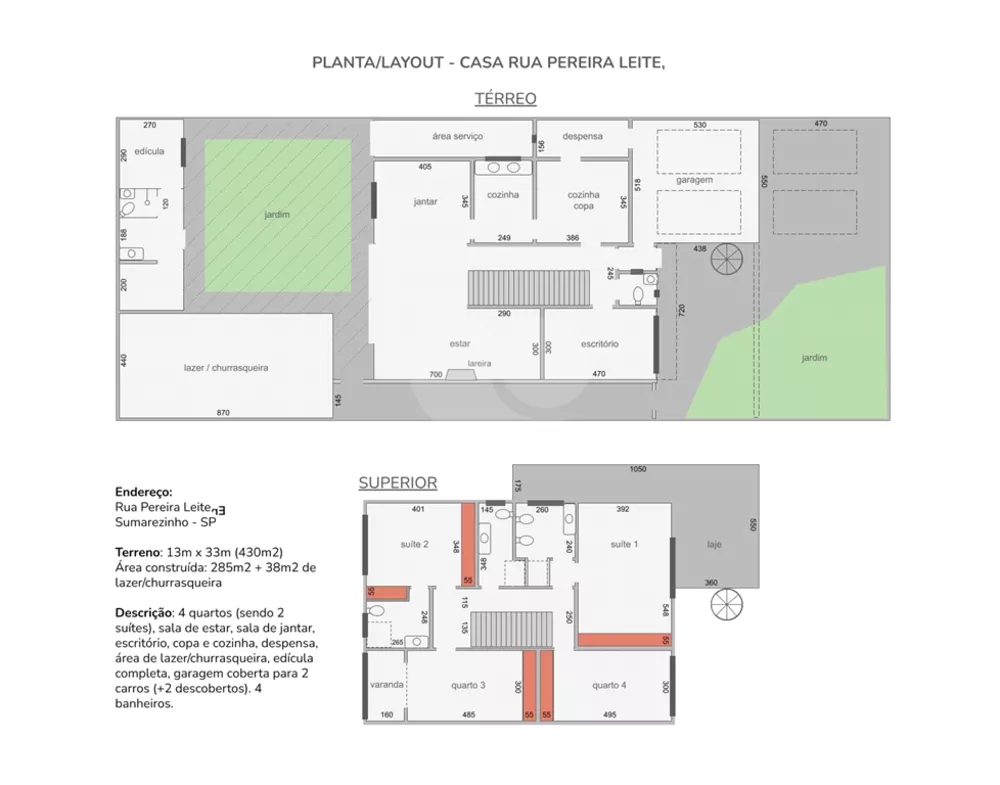 Sobrado, 4 quartos, 323 m² - Foto 1