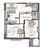 Sala-Conjunto, 68 m² - Foto 1