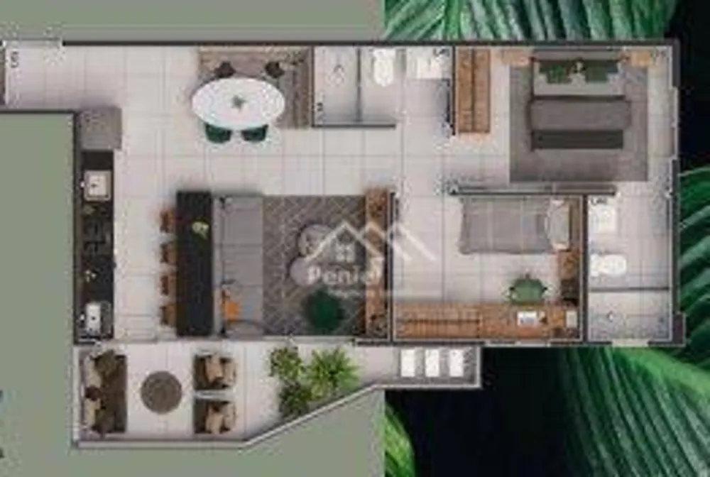 Apartamento, 1 quarto, 68 m² - Foto 12