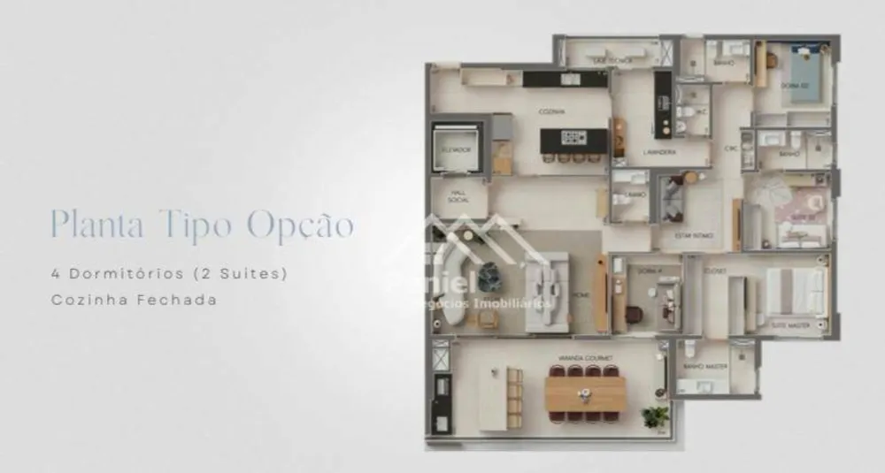 Apartamento, 3 quartos, 204 m² - Foto 6