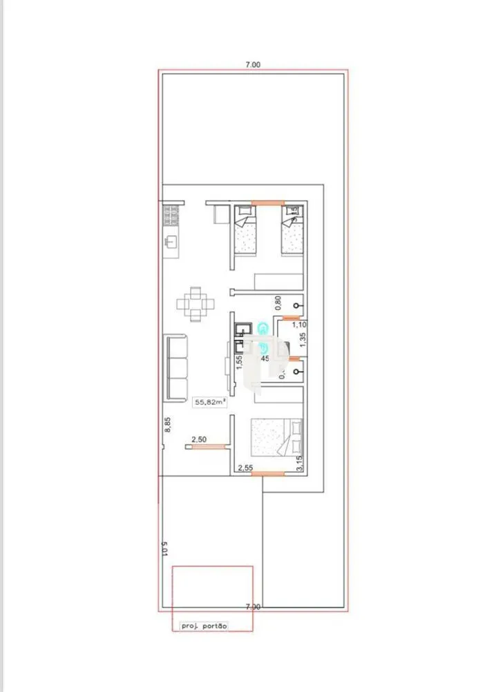 Casa de Condomínio, 2 quartos - Foto 5