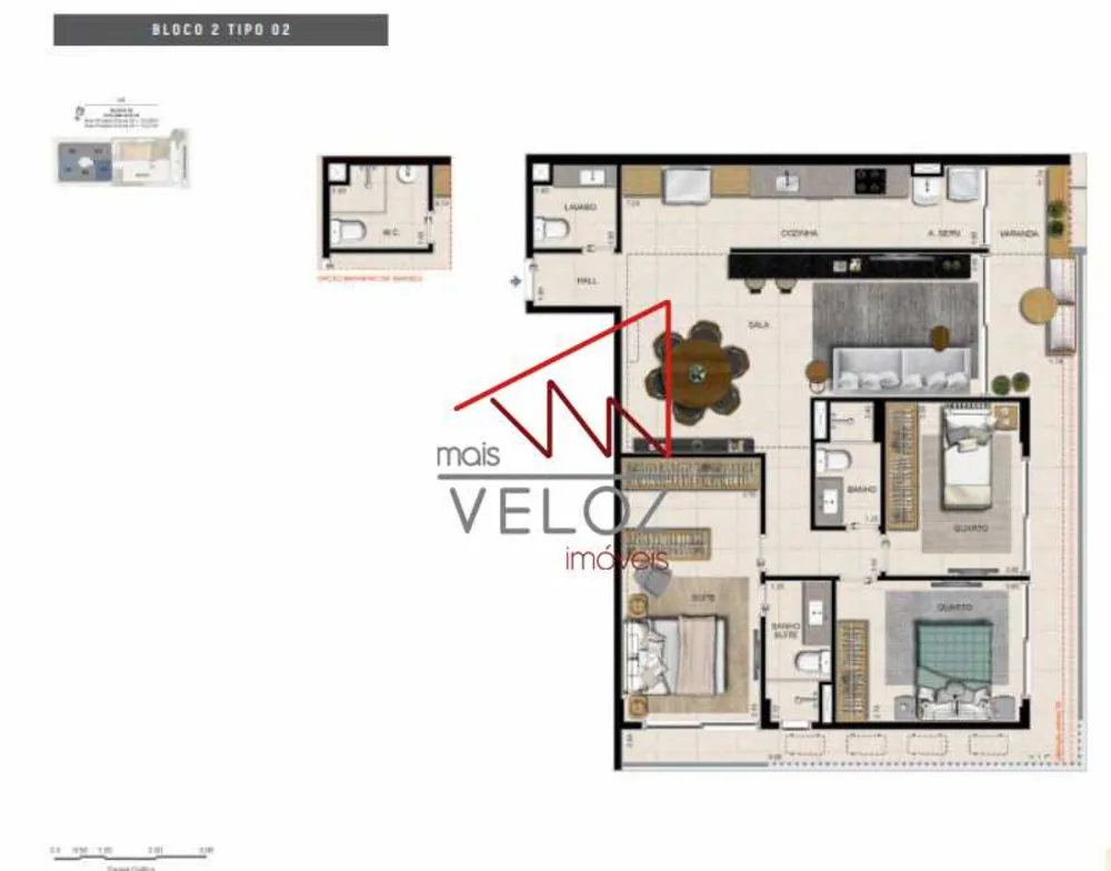 Apartamento, 3 quartos, 115 m² - Foto 23