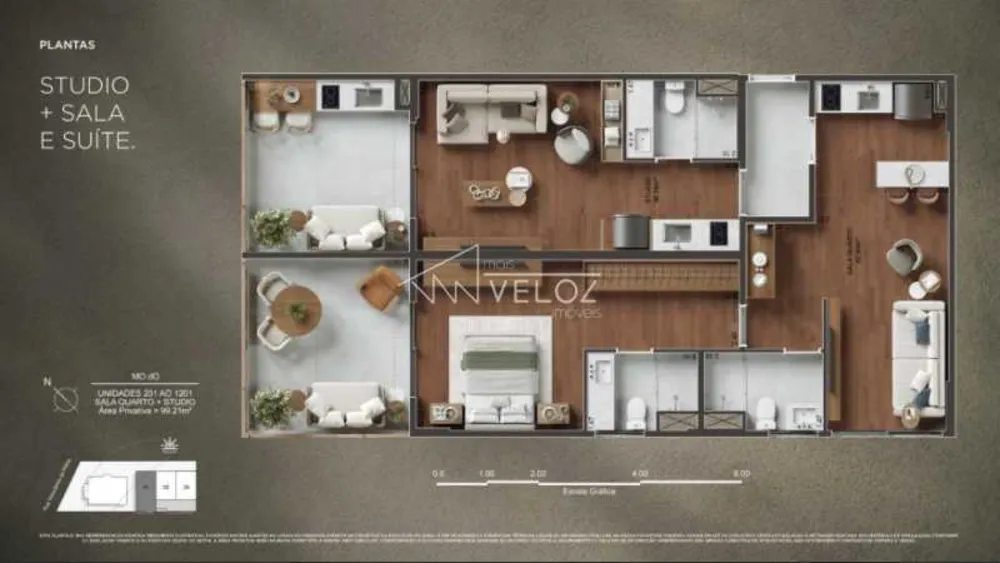 Apartamento, 2 quartos, 99 m² - Foto 15