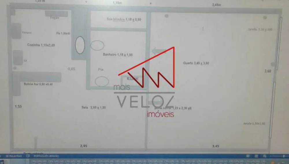Kitnet-Studio, 26 m² - Foto 8