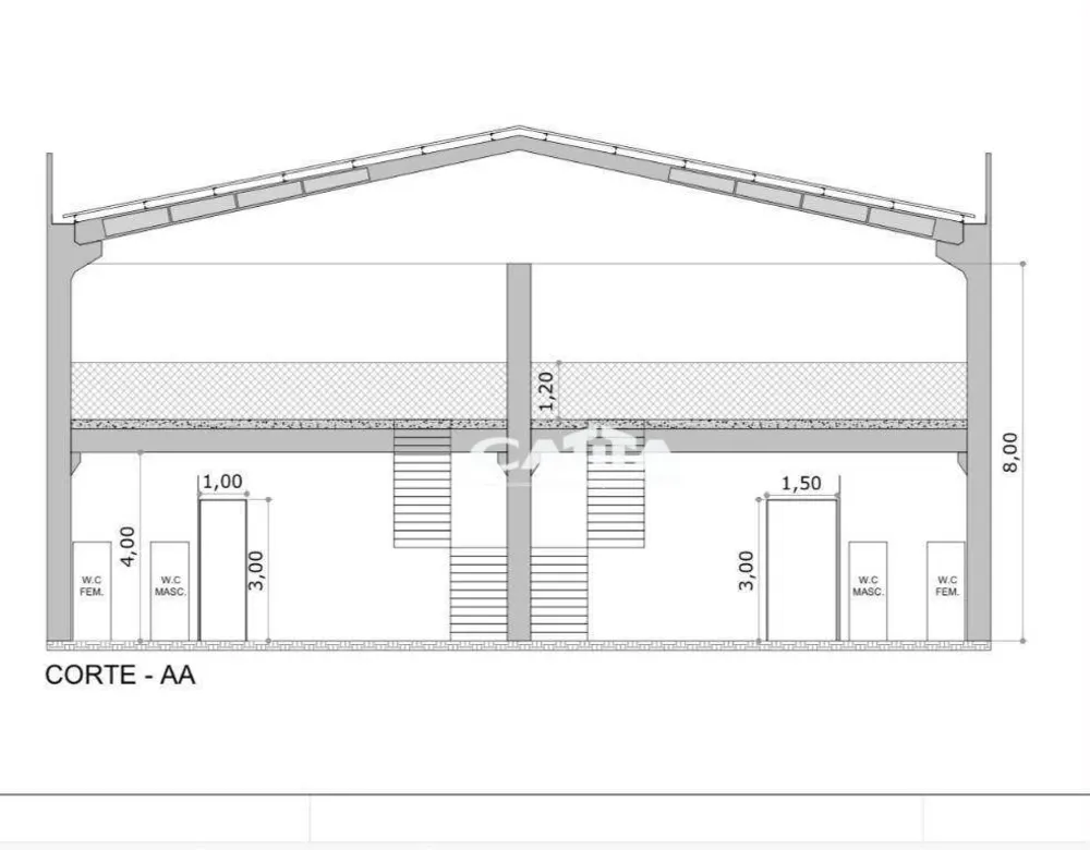 Depósito-Galpão, 310 m² - Foto 5