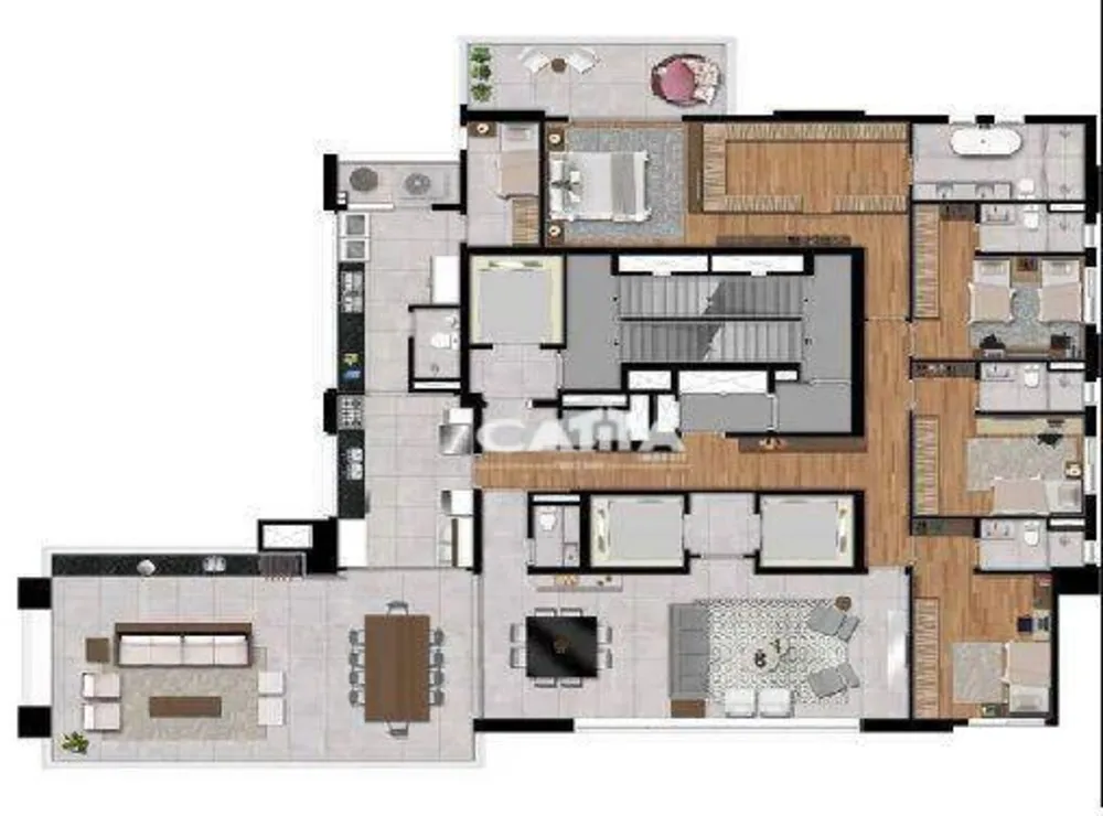 Apartamento, 4 quartos, 337 m² - Foto 6