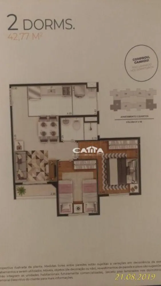 Apartamento, 2 quartos, 41 m² - Foto 4