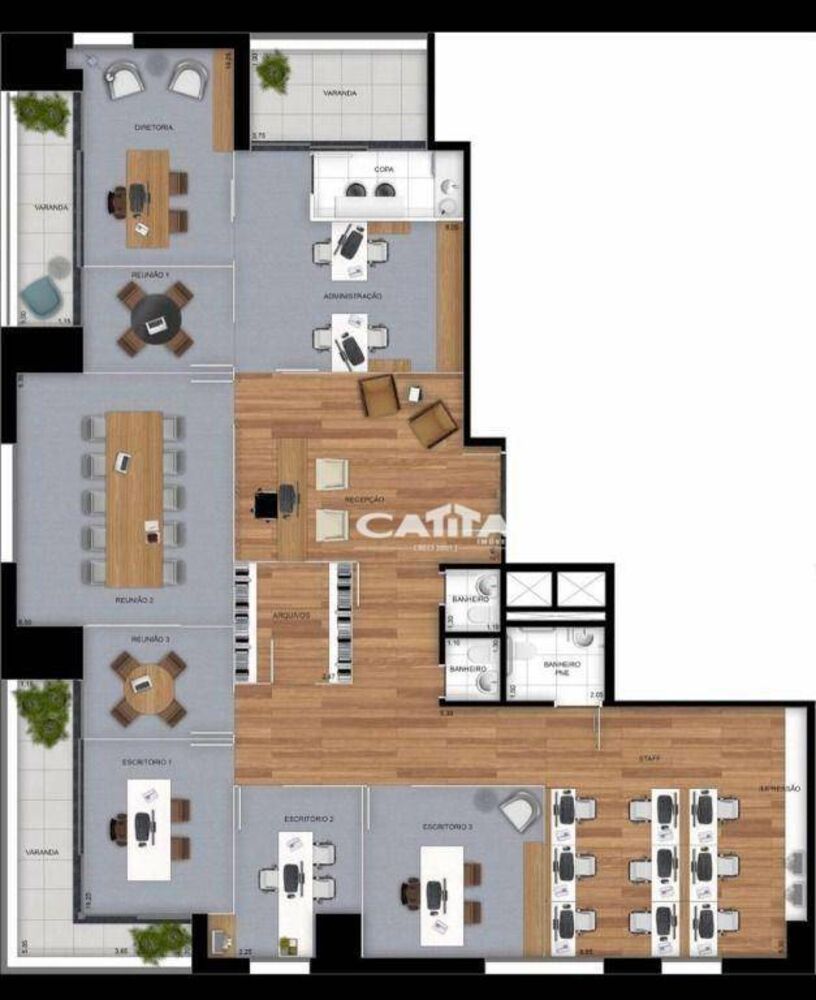 Conjunto Comercial-Sala à venda e aluguel, 250m² - Foto 3