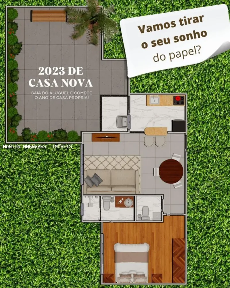 Casa de Condomínio, 1 quarto - Foto 14