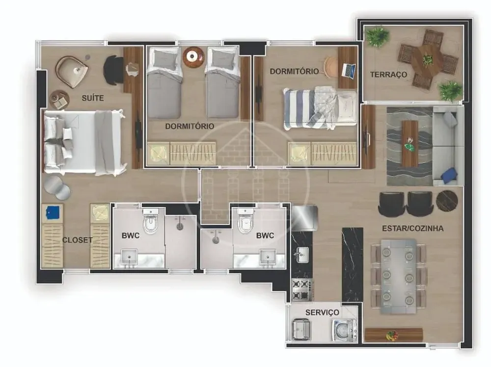 Apartamento, 3 quartos, 79 m² - Foto 15