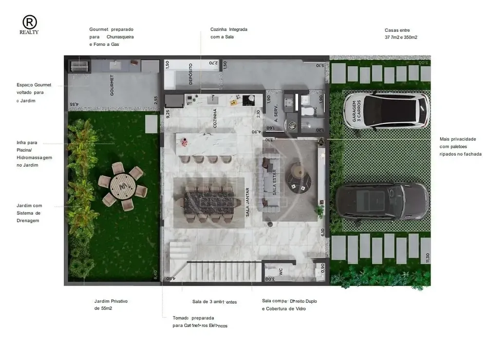 Sobrado, 4 quartos, 320 m² - Foto 14
