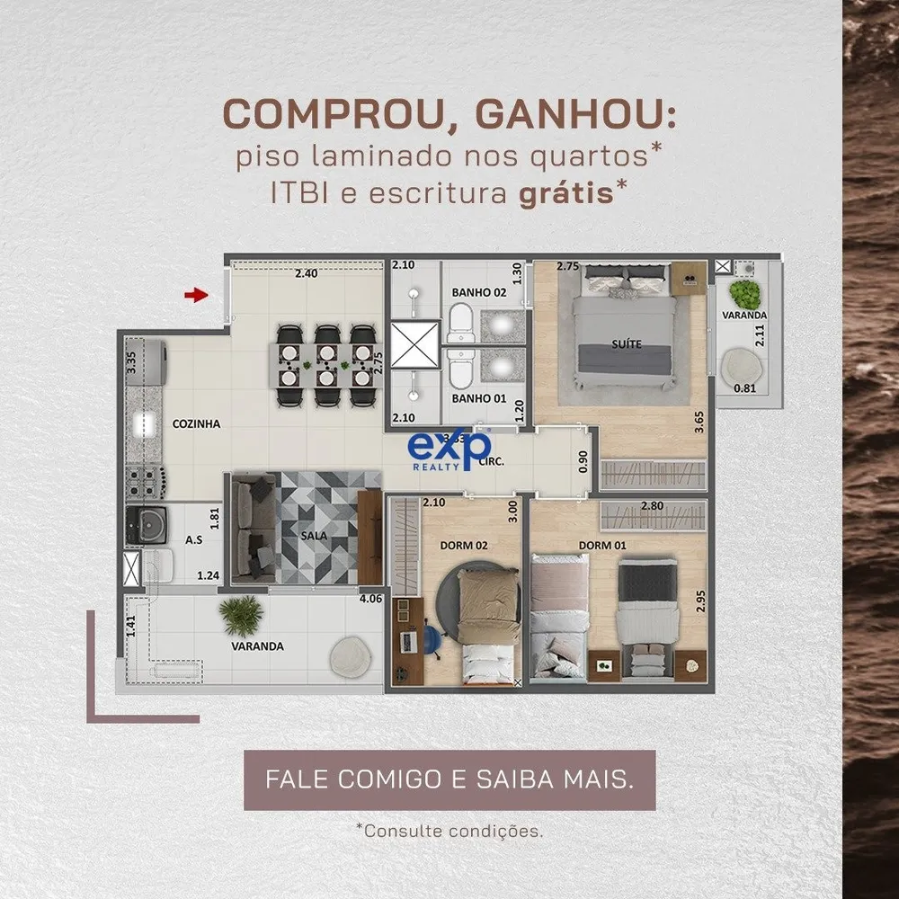 Apartamento, 2 quartos, 32 m² - Foto 14