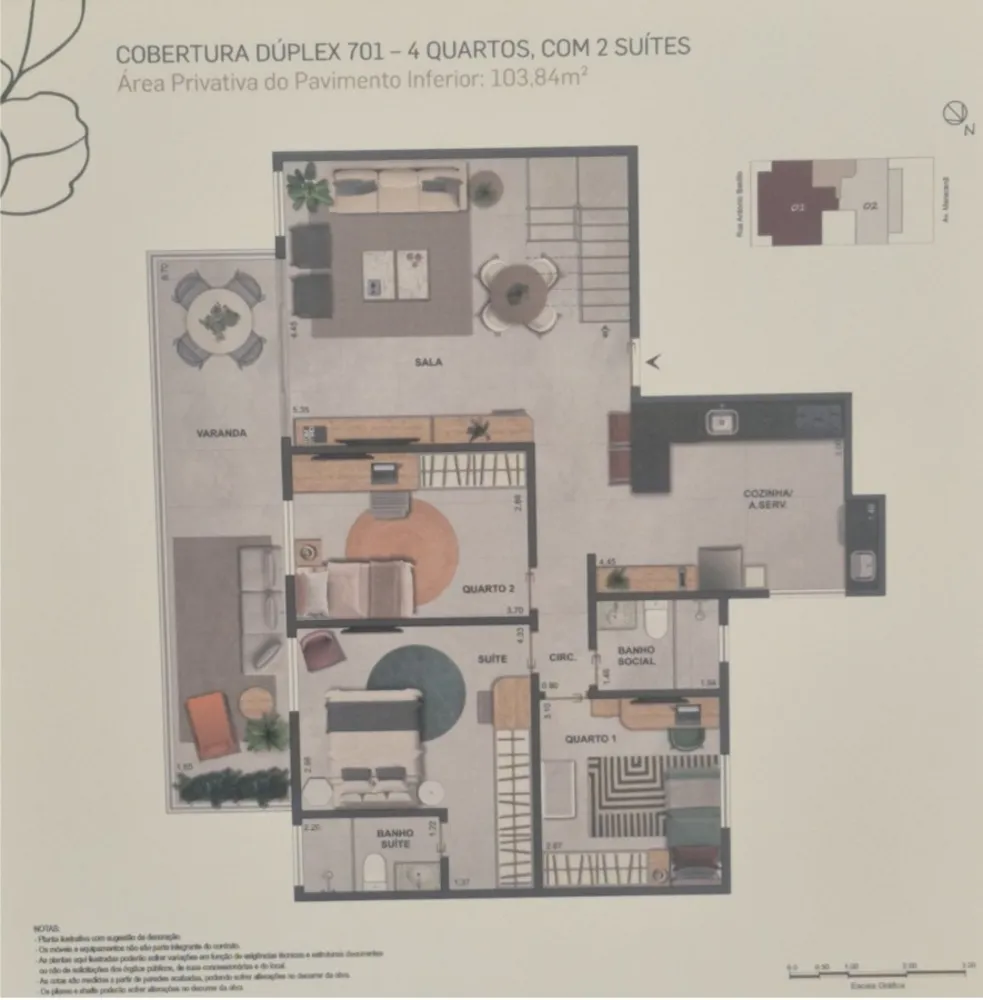 Apartamento, 2 quartos, 8 m² - Foto 4
