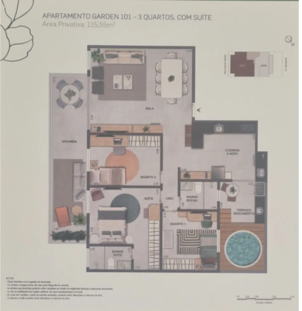 Apartamento, 2 quartos, 8 m² - Foto 3