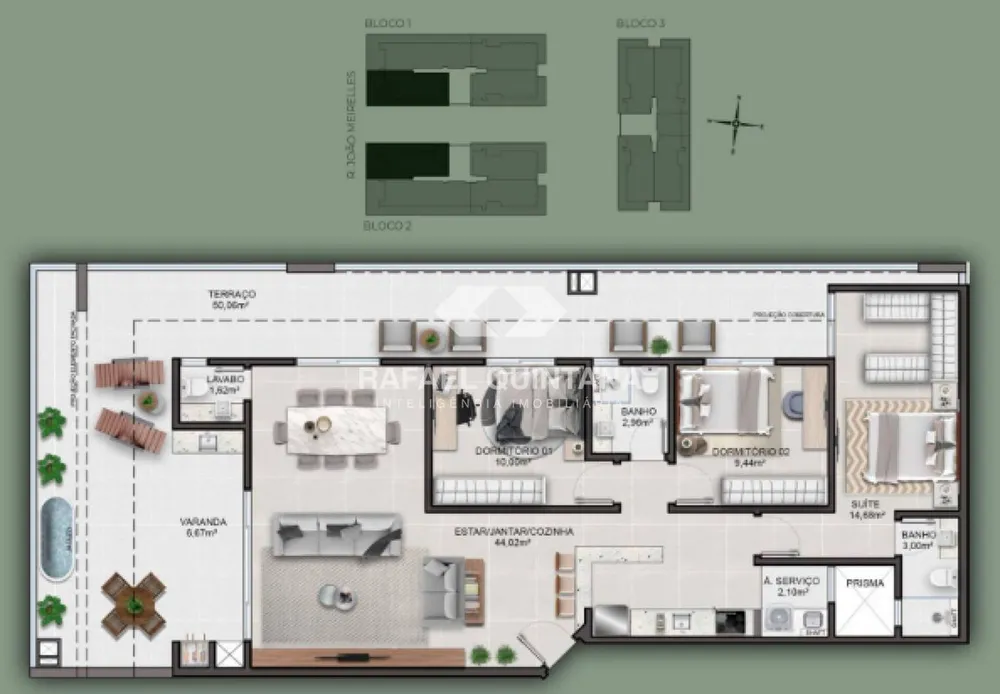 Apartamento, 1 quarto, 63 m² - Foto 8