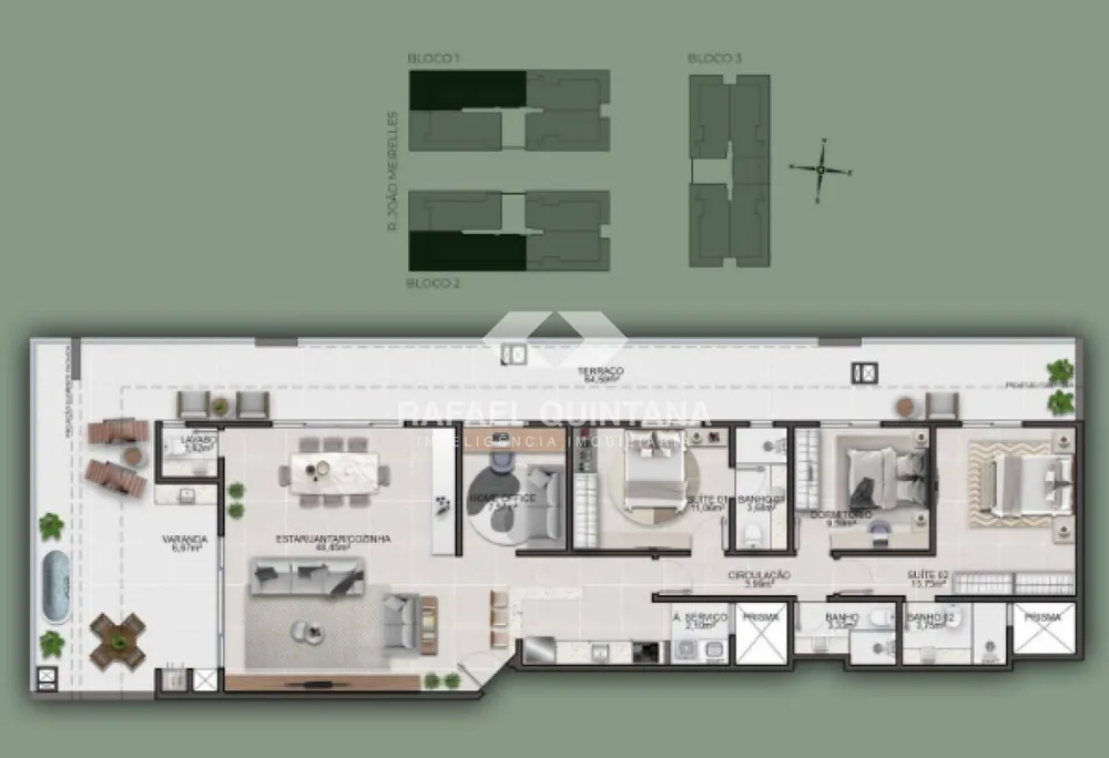 Apartamento, 1 quarto, 63 m² - Foto 7