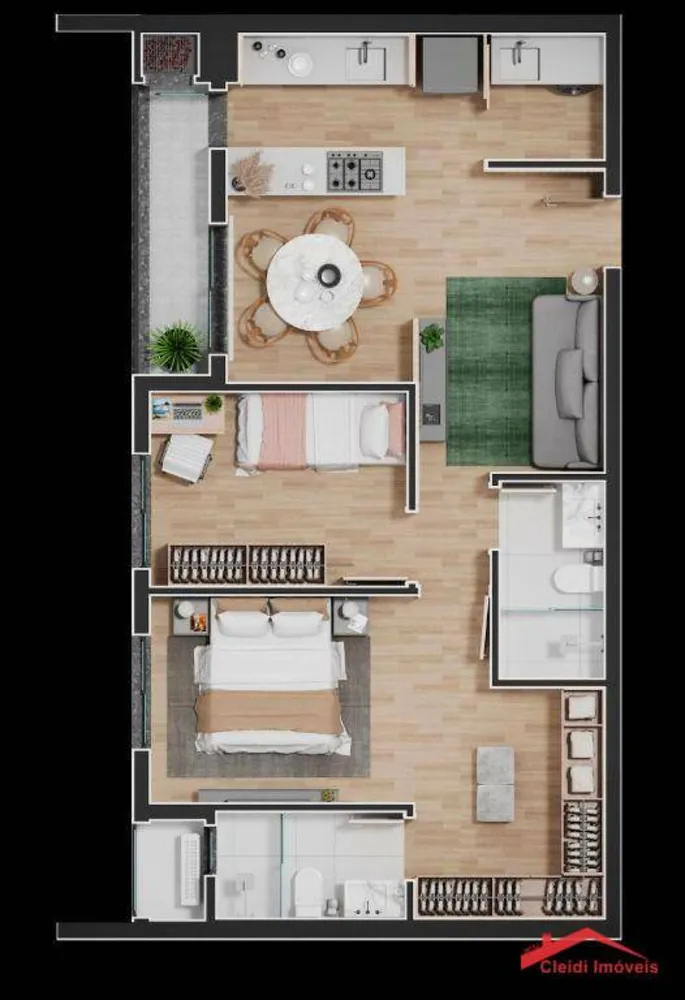 Apartamento, 2 quartos, 78 m² - Foto 15
