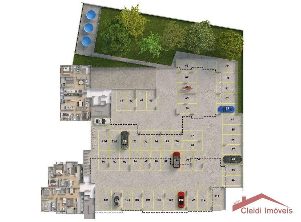 Apartamento, 2 quartos, 50 m² - Foto 1