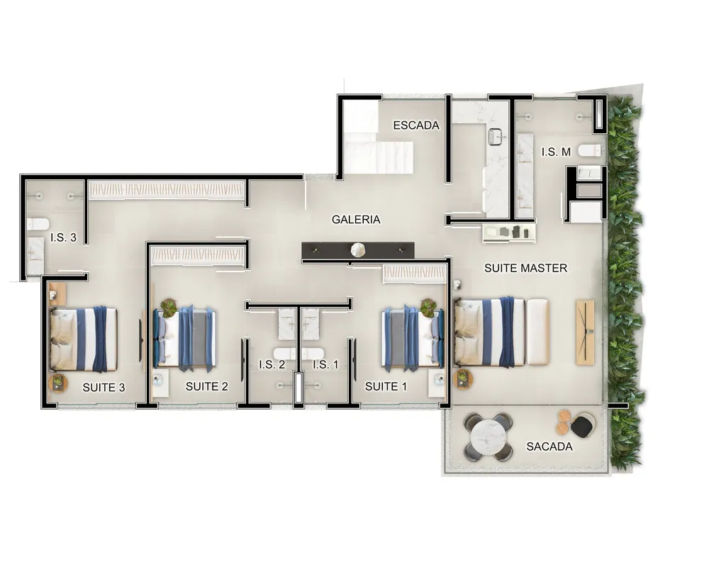 Apartamento, 3 quartos, 152 m² - Foto 12
