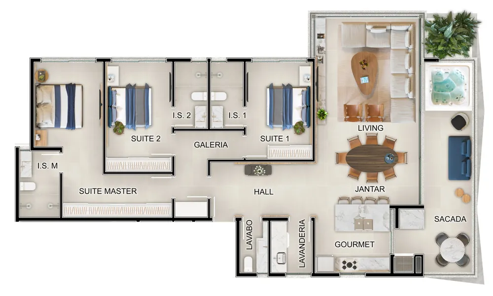 Apartamento, 3 quartos, 153 m² - Foto 9