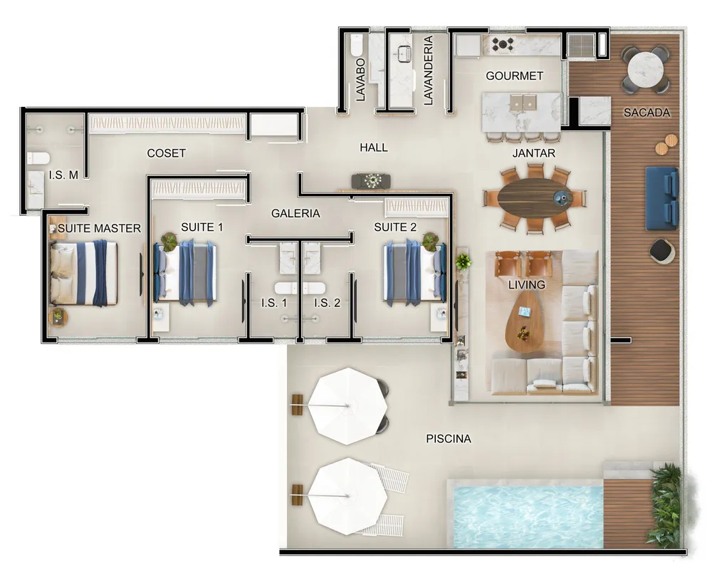 Apartamento, 3 quartos, 153 m² - Foto 16