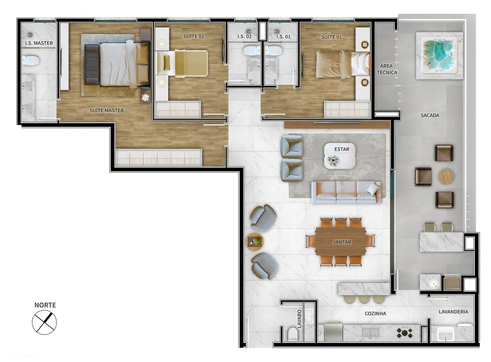 Apartamento, 131 m² - Foto 12
