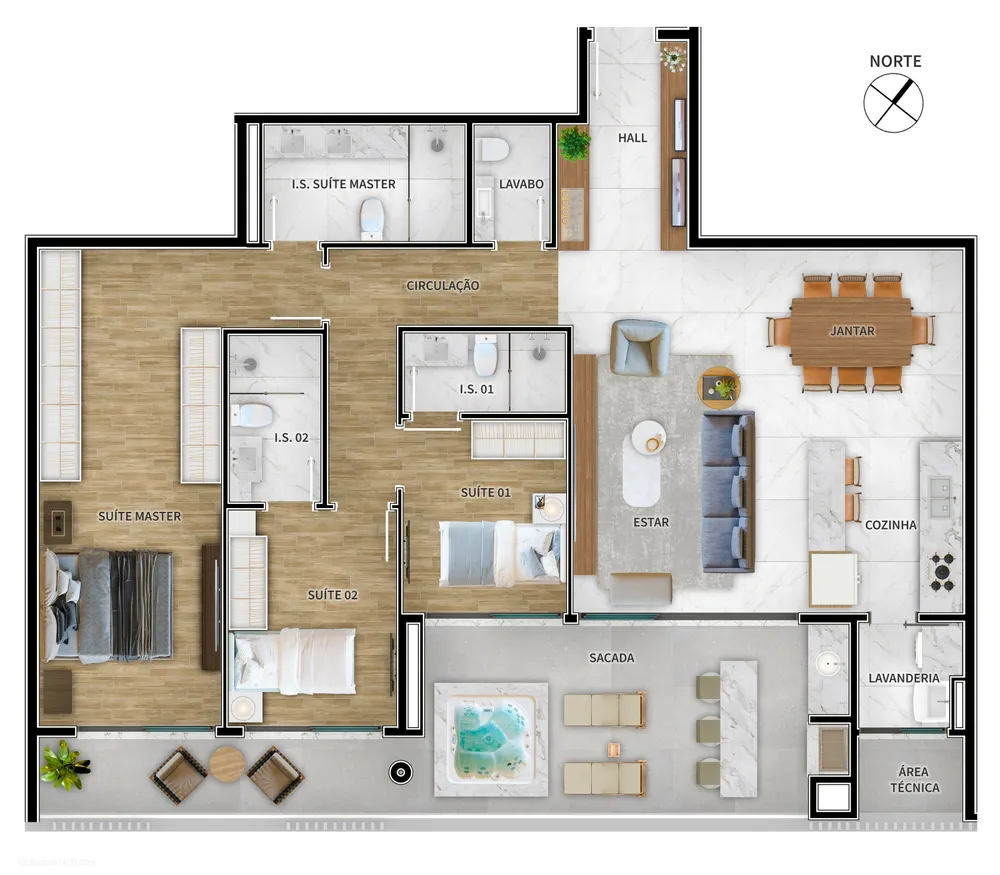 Apartamento, 131 m² - Foto 9