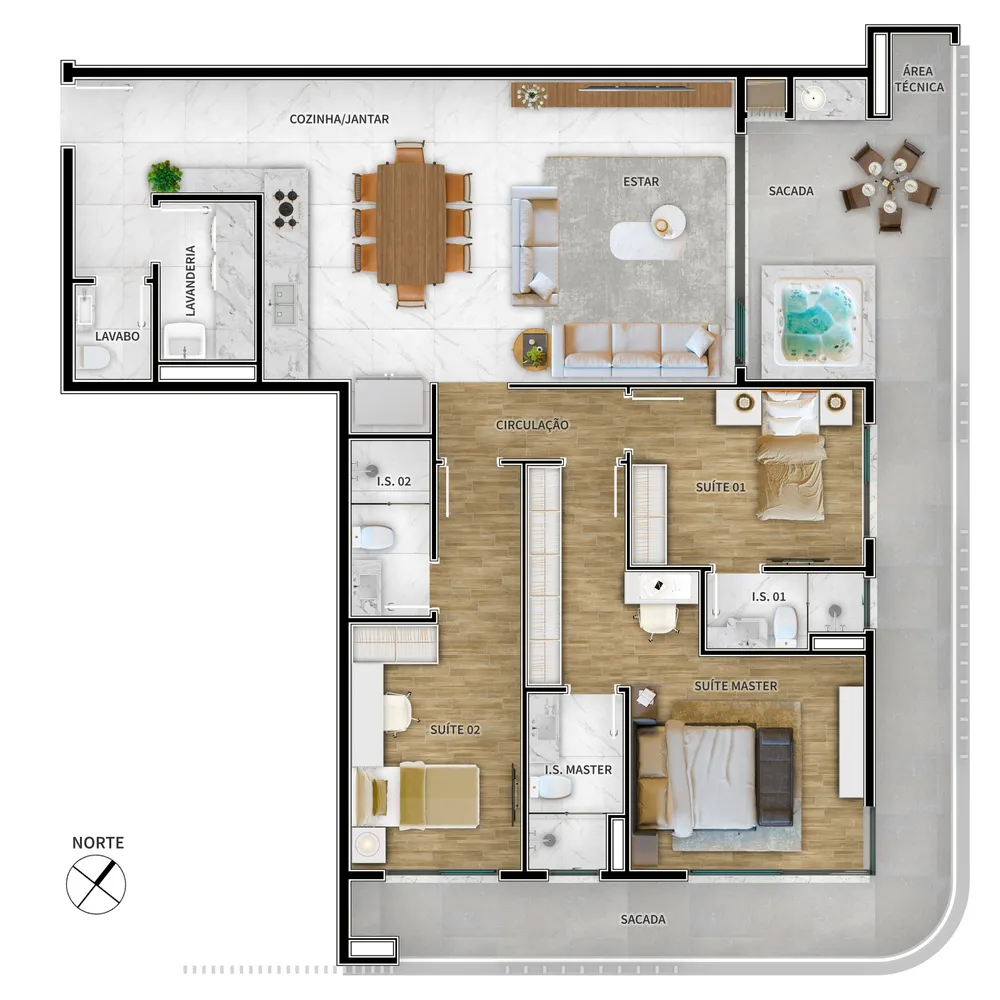 Apartamento, 131 m² - Foto 10