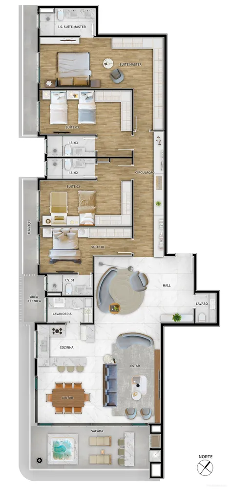 Apartamento, 131 m² - Foto 13