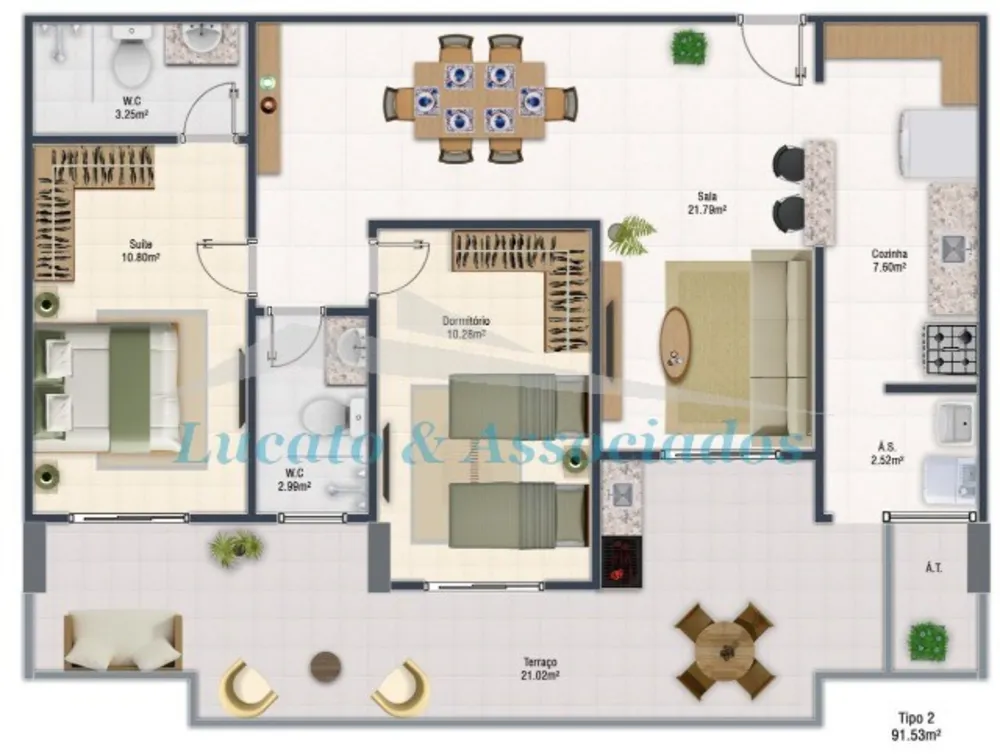 Apartamento, 2 quartos, 91 m² - Foto 11