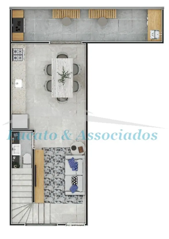 Casa, 2 quartos, 68 m² - Foto 4