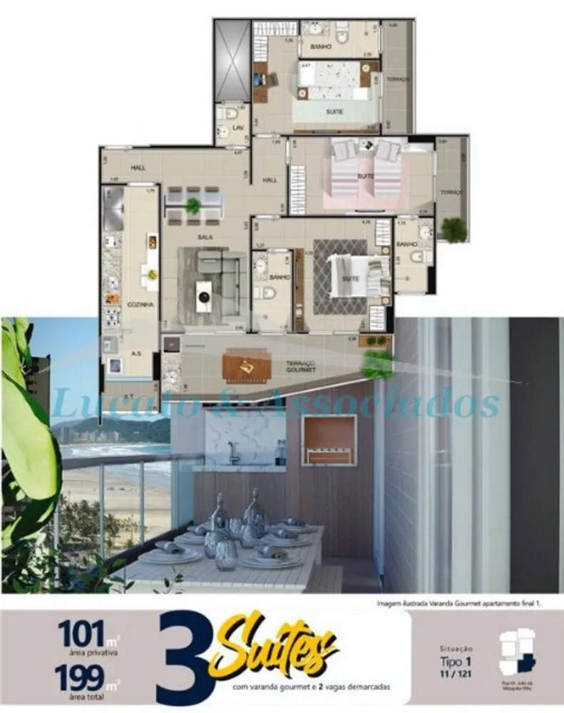 Apartamento, 3 quartos, 95 m² - Foto 9