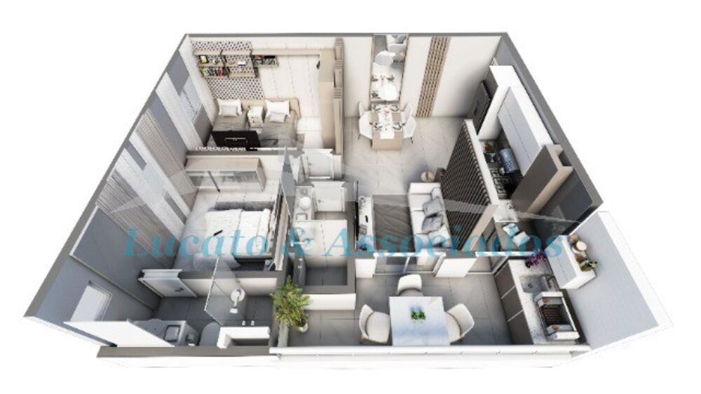 Apartamento, 2 quartos, 60 m² - Foto 2