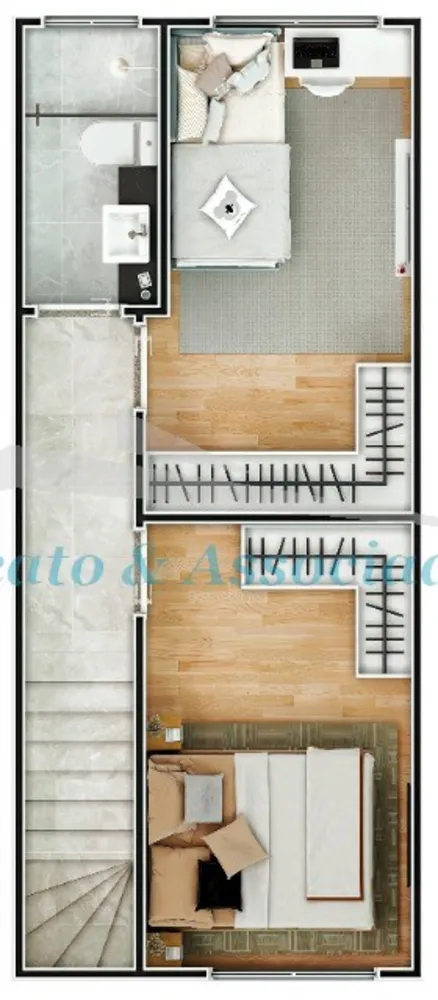 Casa, 2 quartos, 74 m² - Foto 11
