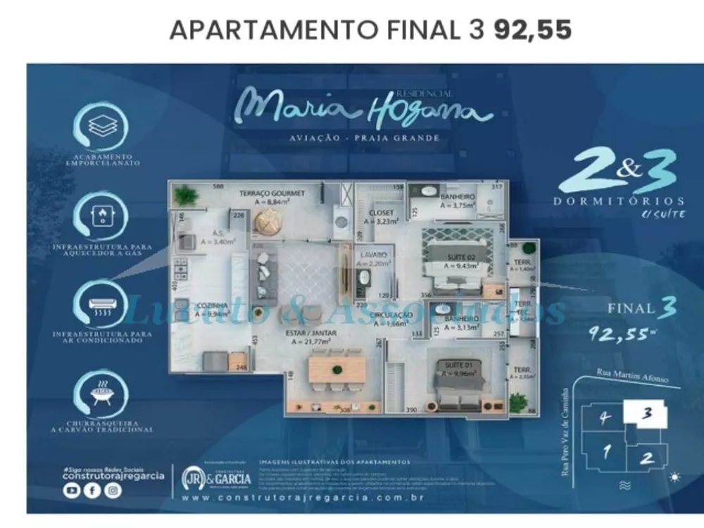 Apartamento à venda com 3 quartos, 135m² - Foto 7