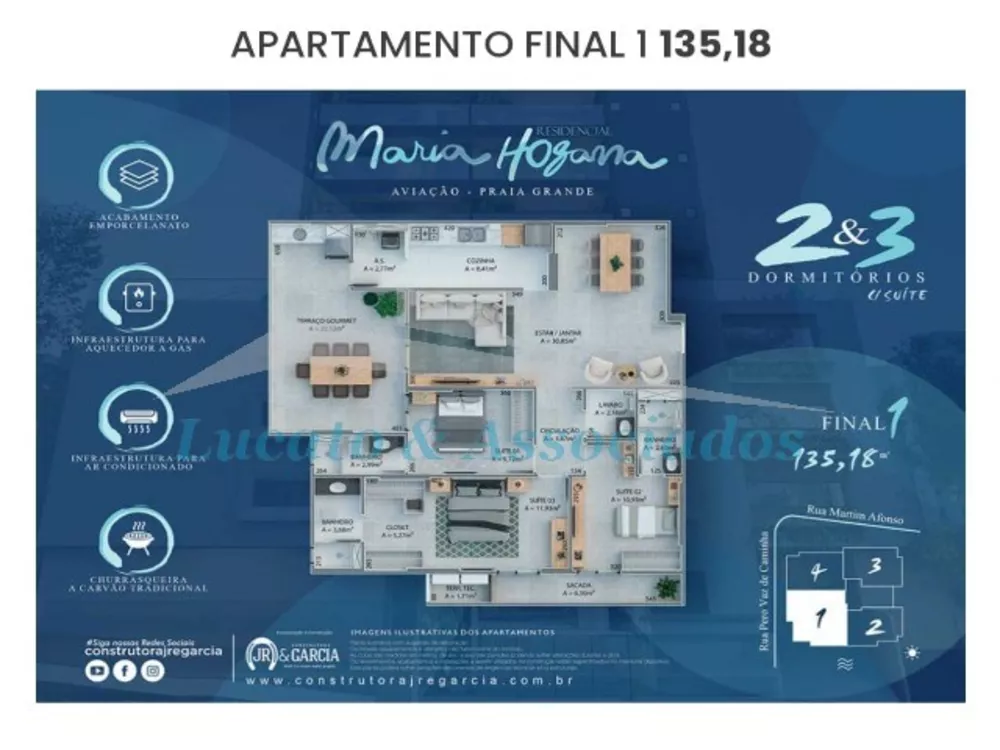 Apartamento à venda com 3 quartos, 135m² - Foto 5