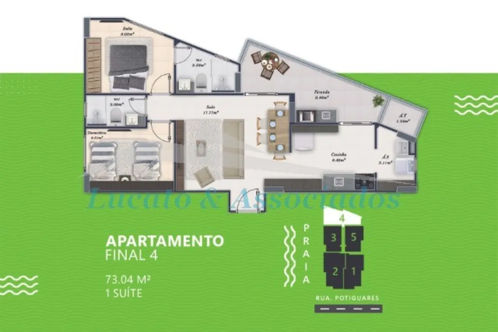 Apartamento, 2 quartos, 73 m² - Foto 8