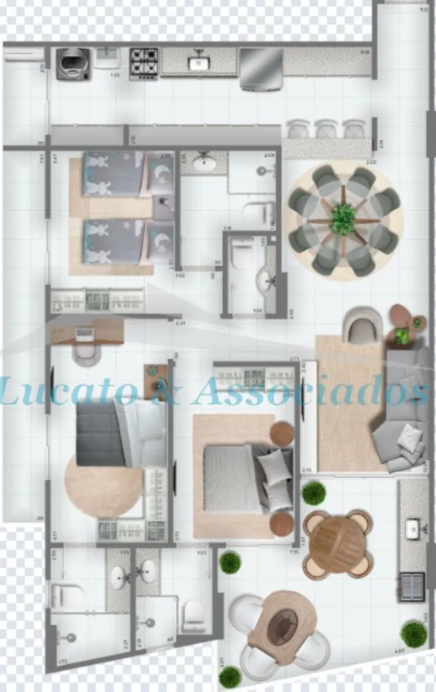 Apartamento, 3 quartos, 121 m² - Foto 3