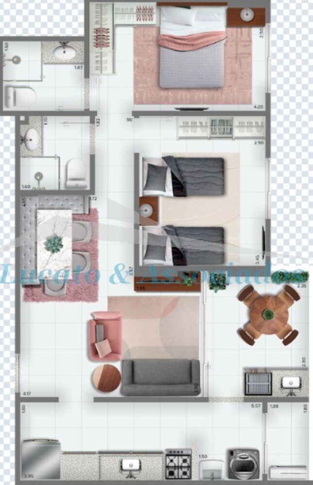 Apartamento, 3 quartos, 115 m² - Foto 2