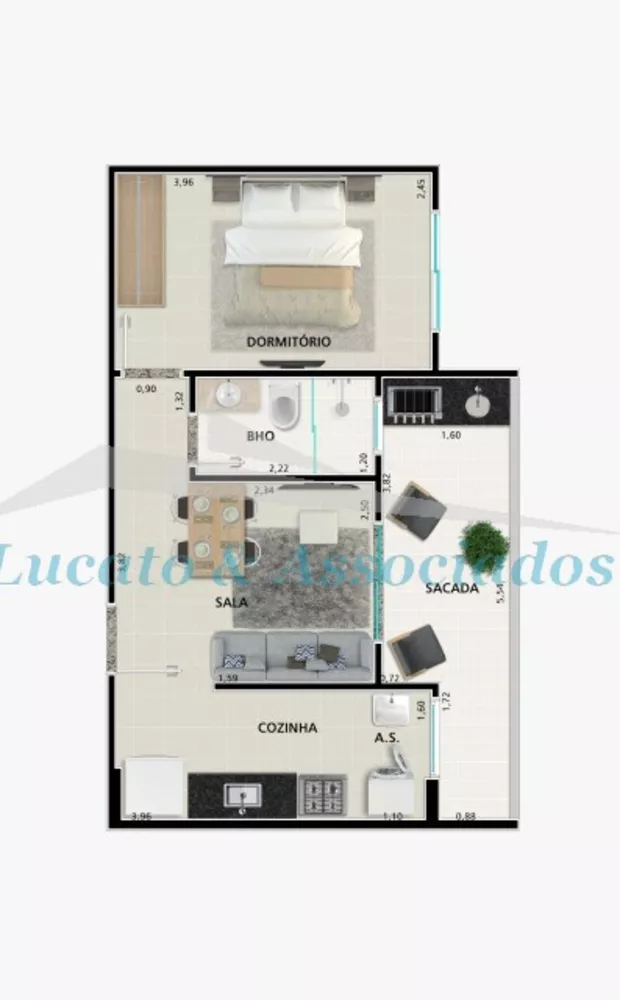 Apartamento à venda com 2 quartos, 71m² - Foto 11