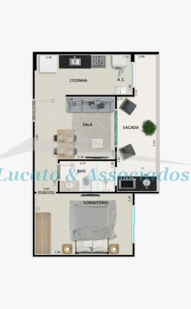 Apartamento à venda com 2 quartos, 71m² - Foto 12