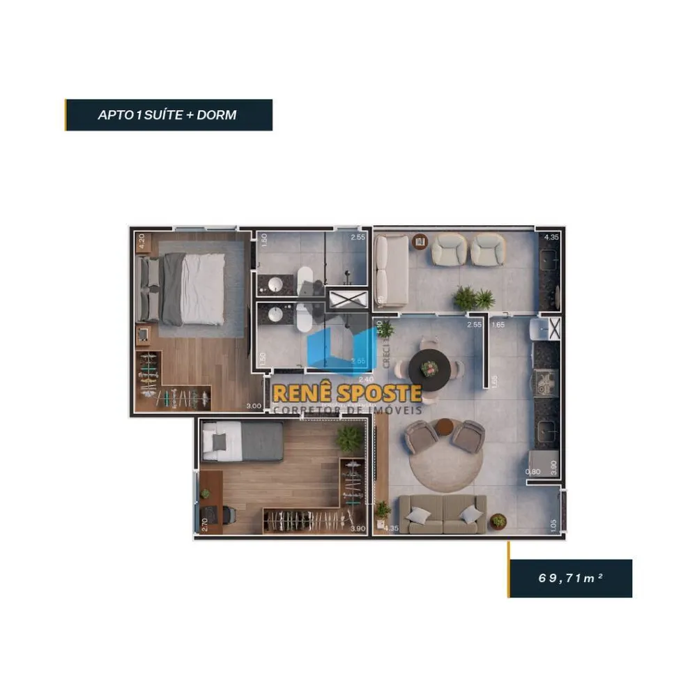 Apartamento, 2 quartos - Foto 6