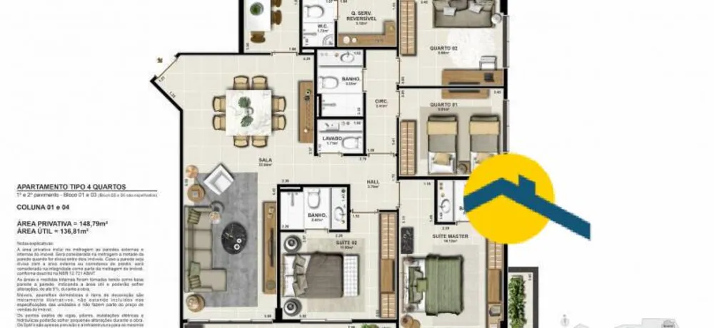 Apartamento, 4 quartos, 145 m² - Foto 20
